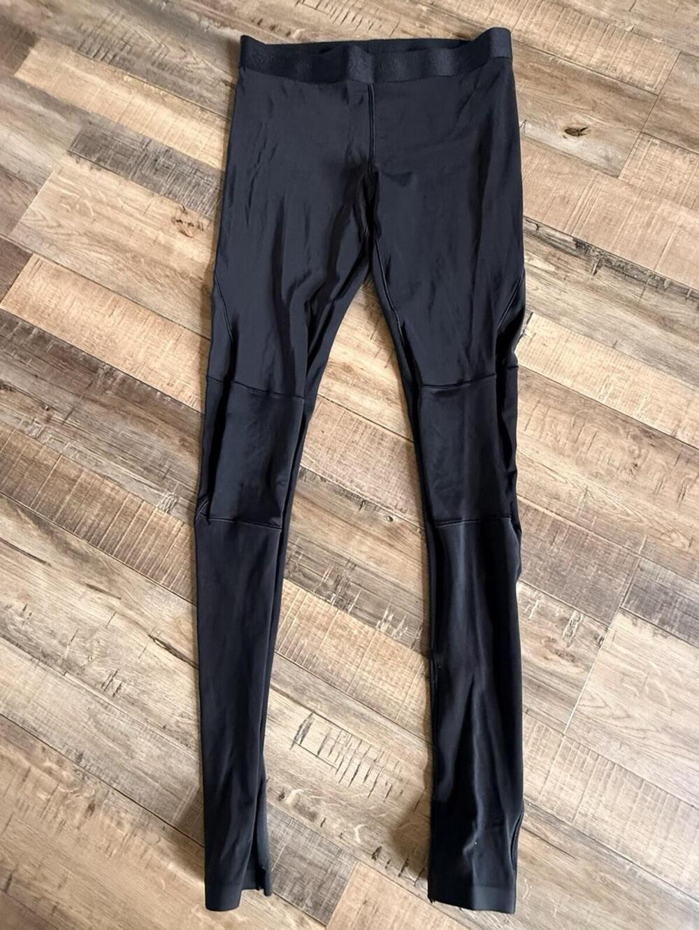 Skins RY400 Compression Recovery Leggings Women's M Black 27 Inseam 26 In Waist
